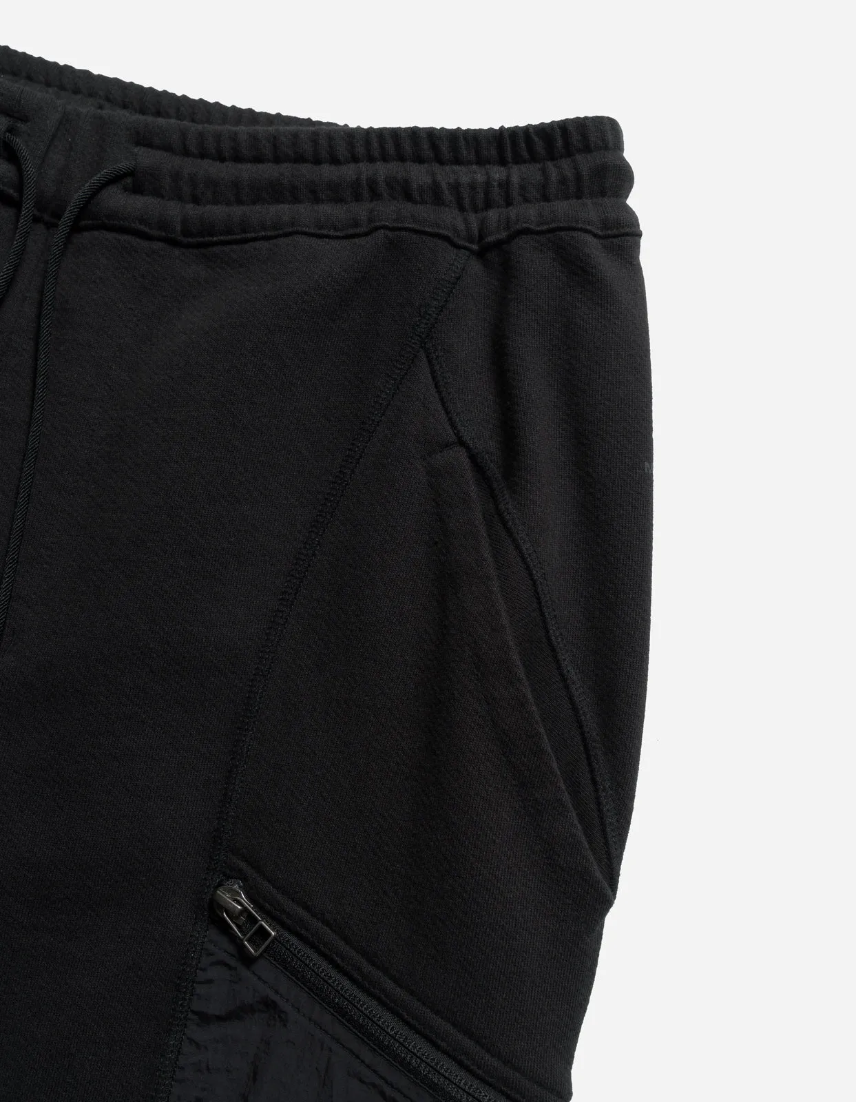 5286 Articulated Tech Cargo Sweatpants Black