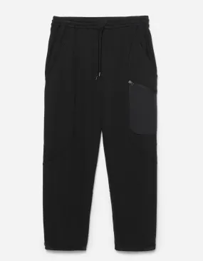 5286 Articulated Tech Cargo Sweatpants Black