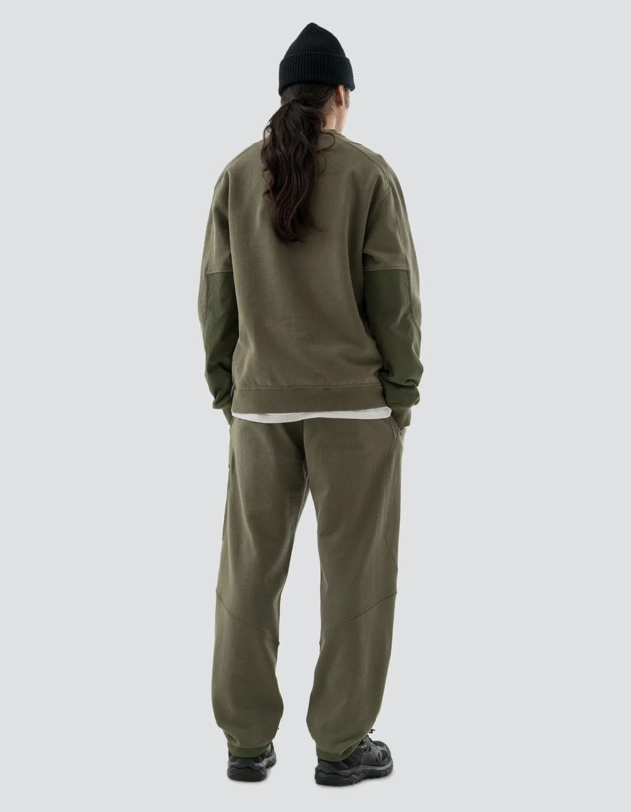 5286 Articulated Tech Cargo Sweatpants Olive OG-107F