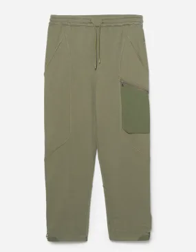 5286 Articulated Tech Cargo Sweatpants Olive OG-107F