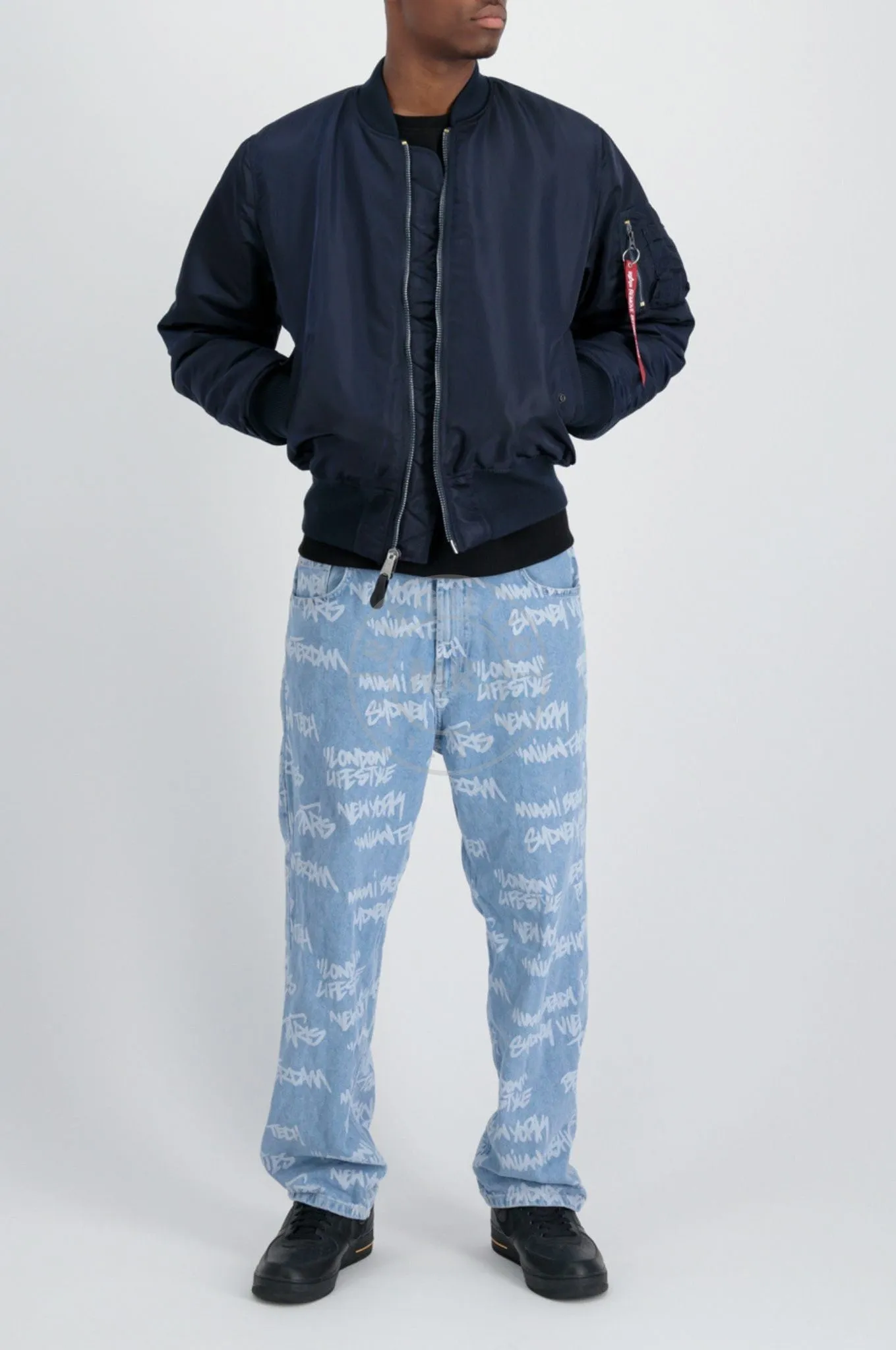 Alpha Industries MA-1 Bomber Jacket - Rep. Blue