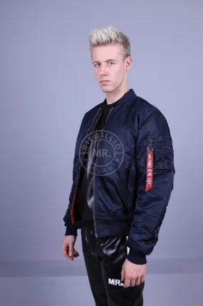 Alpha Industries MA-1 Bomber Jacket - Rep. Blue