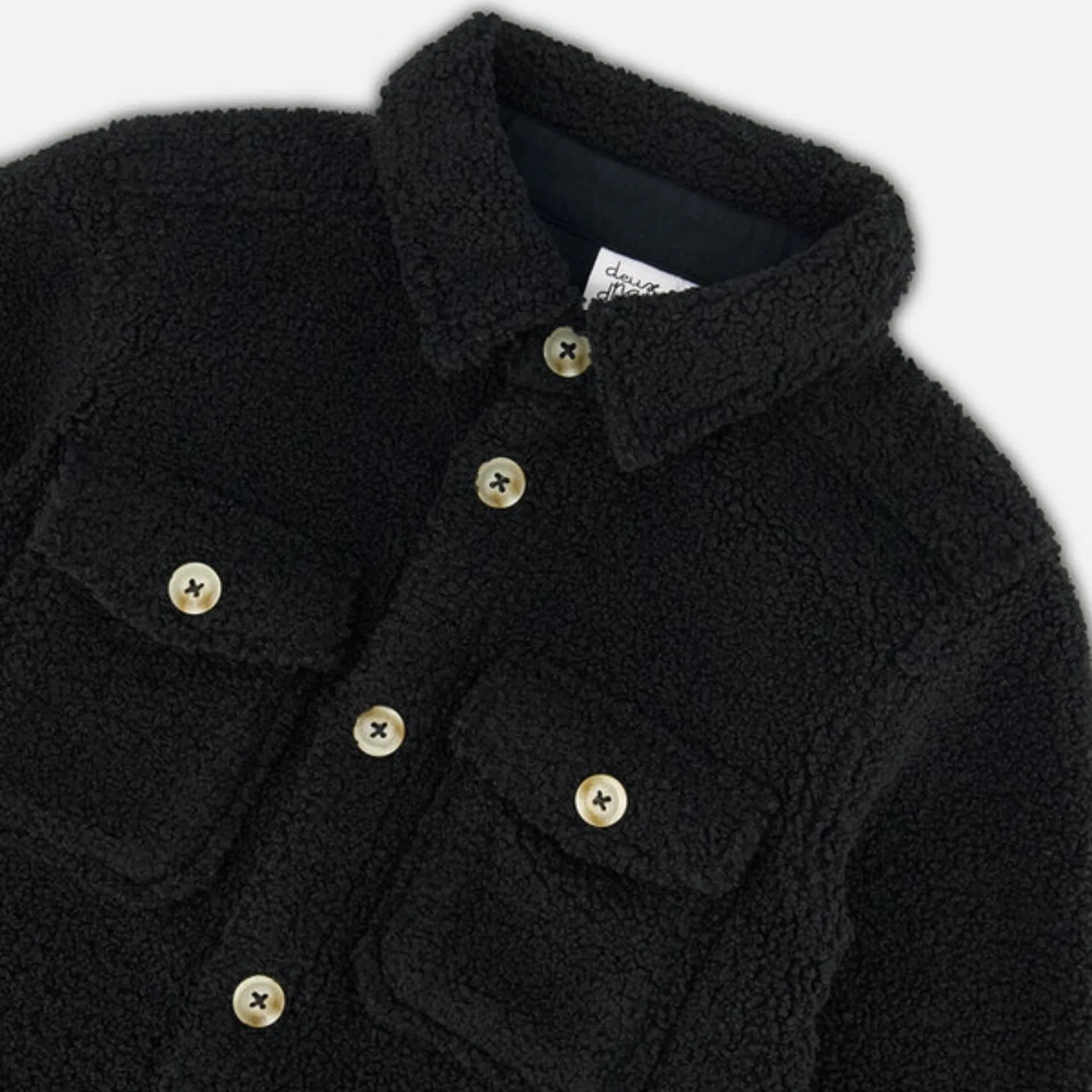 Anthracite Sherpa Overshirt