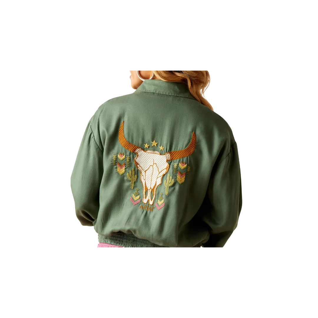 Ariat Women's Edgerton Duck Green Jacket