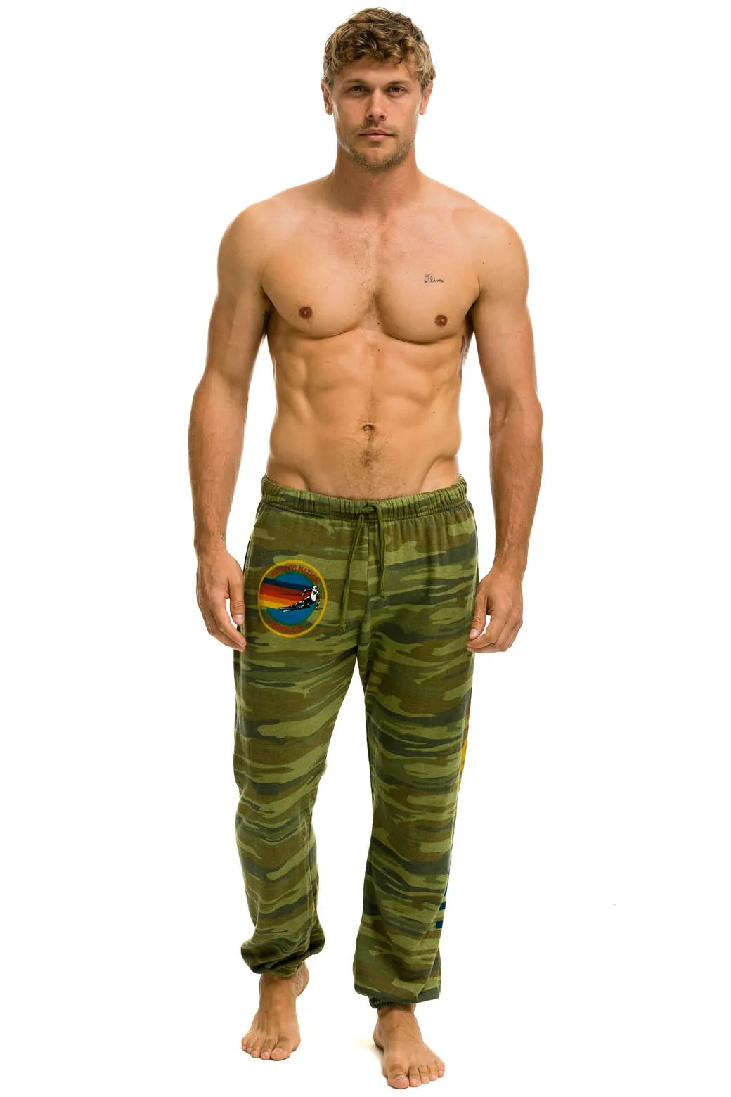 AVIATOR NATION ASPEN SWEATPANTS - CAMO