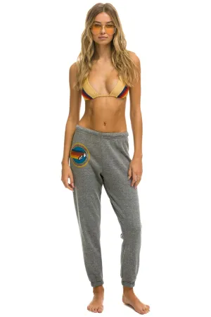 AVIATOR NATION LAGUNA BEACH SWEATPANTS - HEATHER GREY