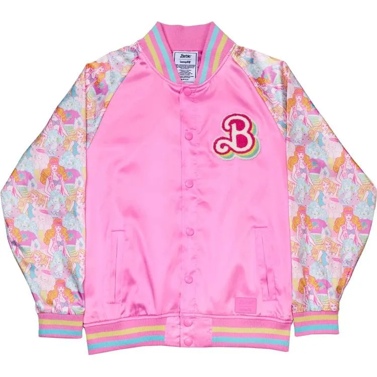 Barbie™ 65th Anniversary Unisex Bomber Jacket - Size Large