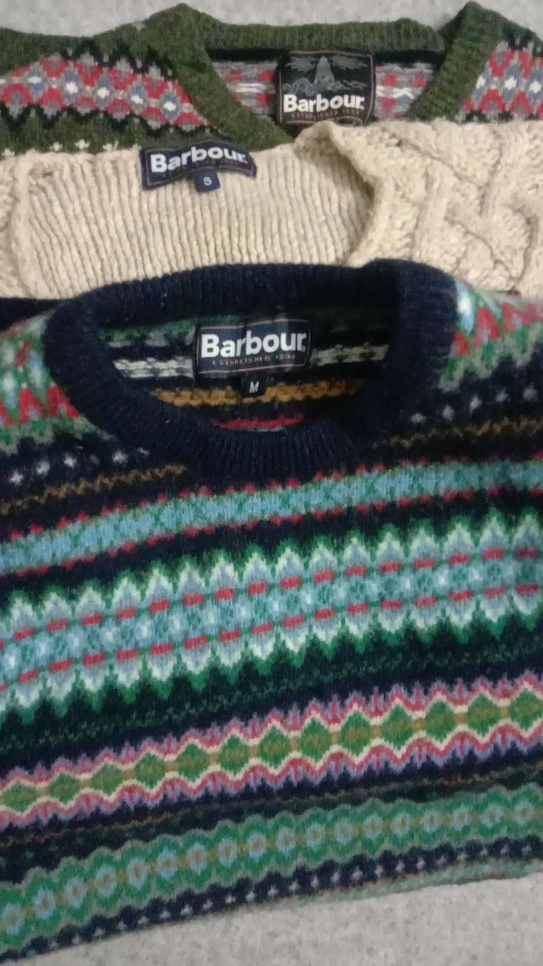 Barbour sweater-15 pcs