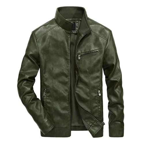 Bikers Fashion Casual Solid Jackets