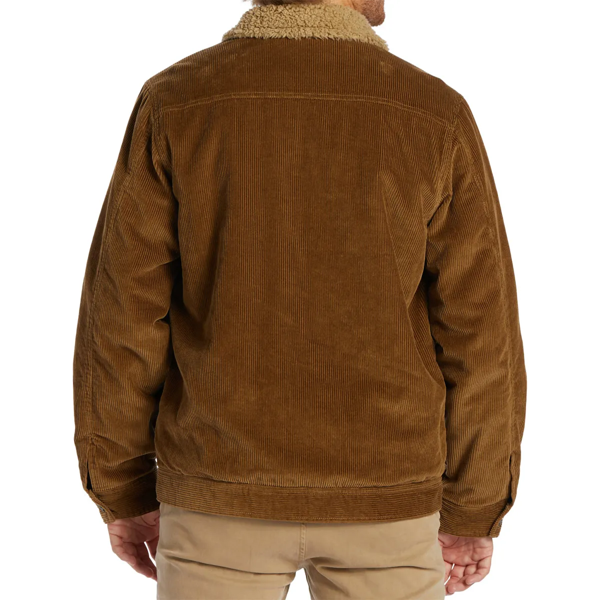 Billabong Barlow Cord Sherpa Lined Jacket