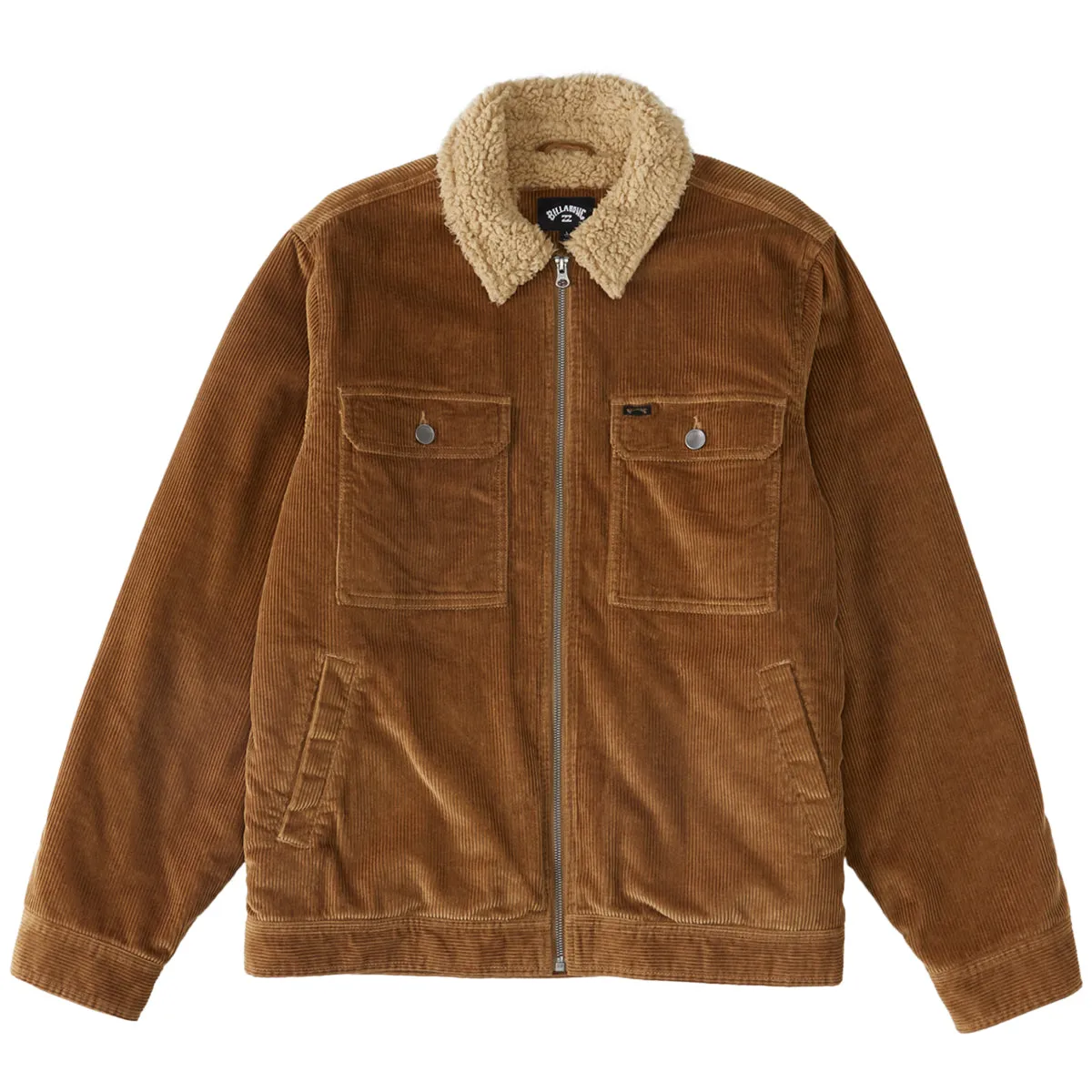 Billabong Barlow Cord Sherpa Lined Jacket