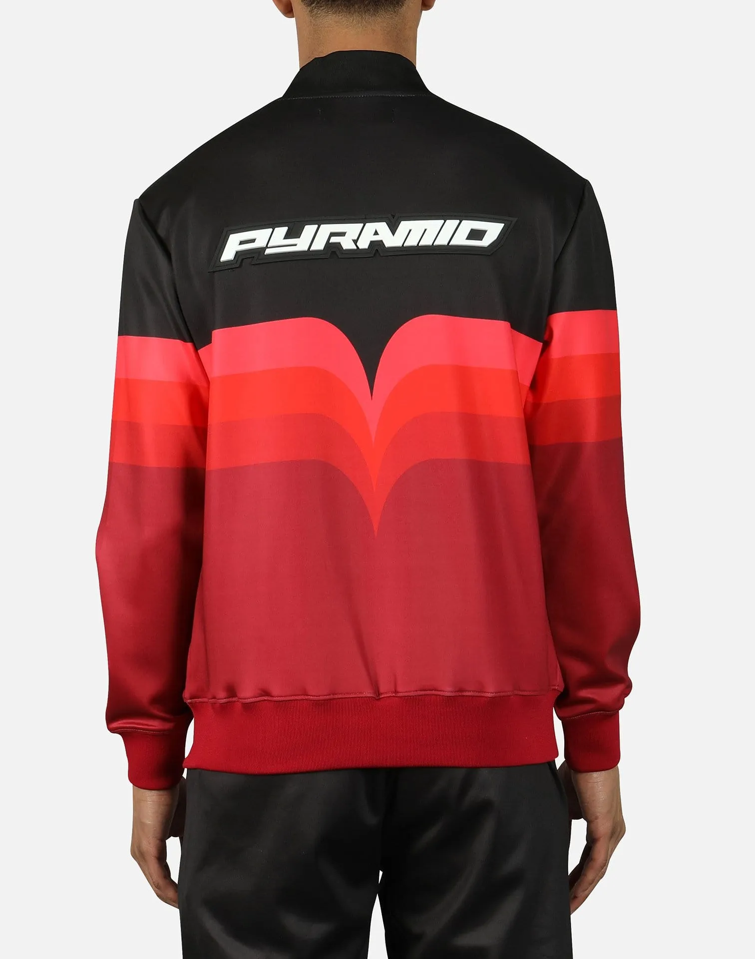 Black Pyramid GRADIENT STRIPE BOMBER JACKET