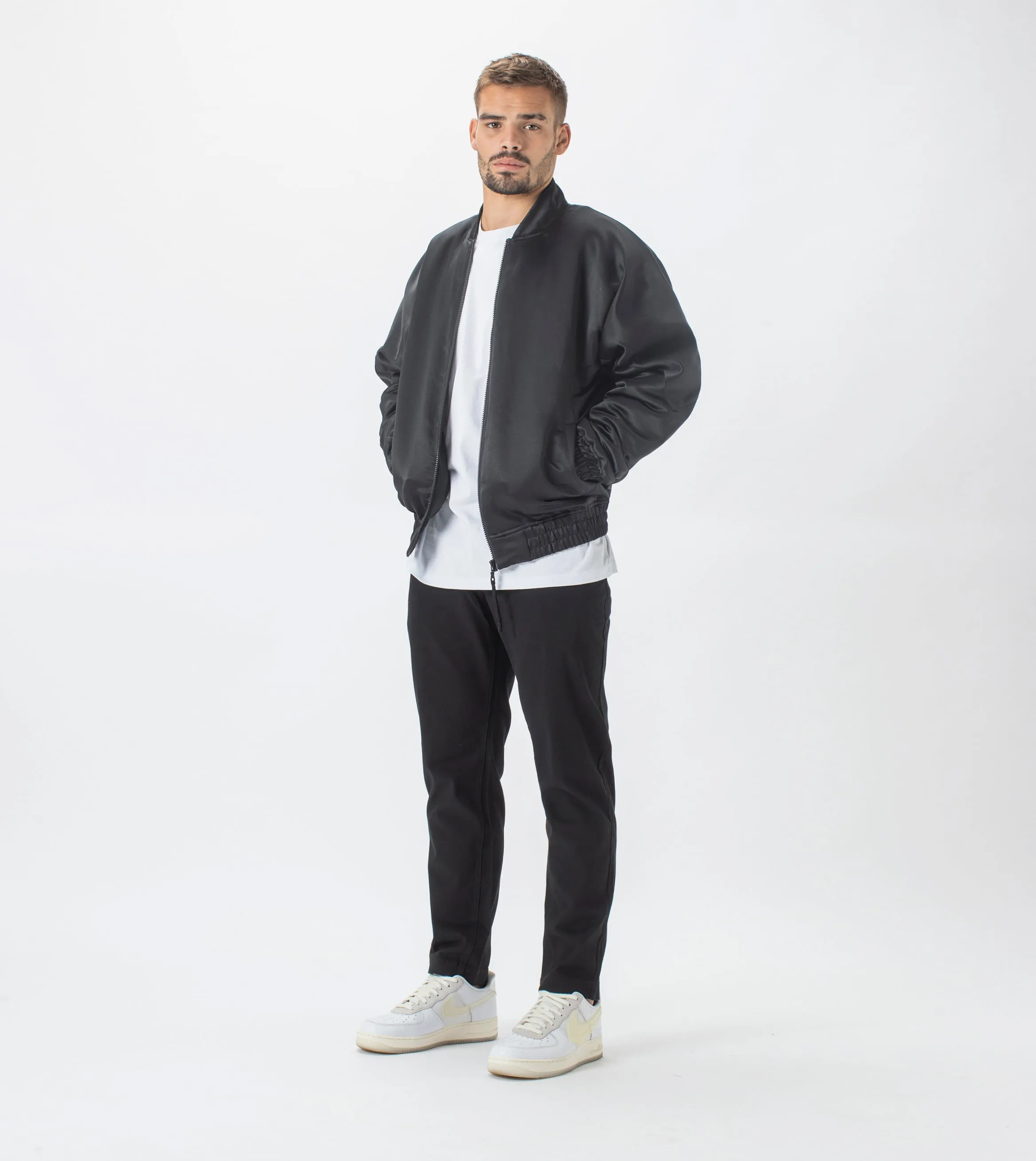 Buffer Bomber Jacket Black