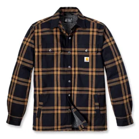 Carhartt 106354 Relaxed Fit Flannel Sherpa Lined Shirt Jacket