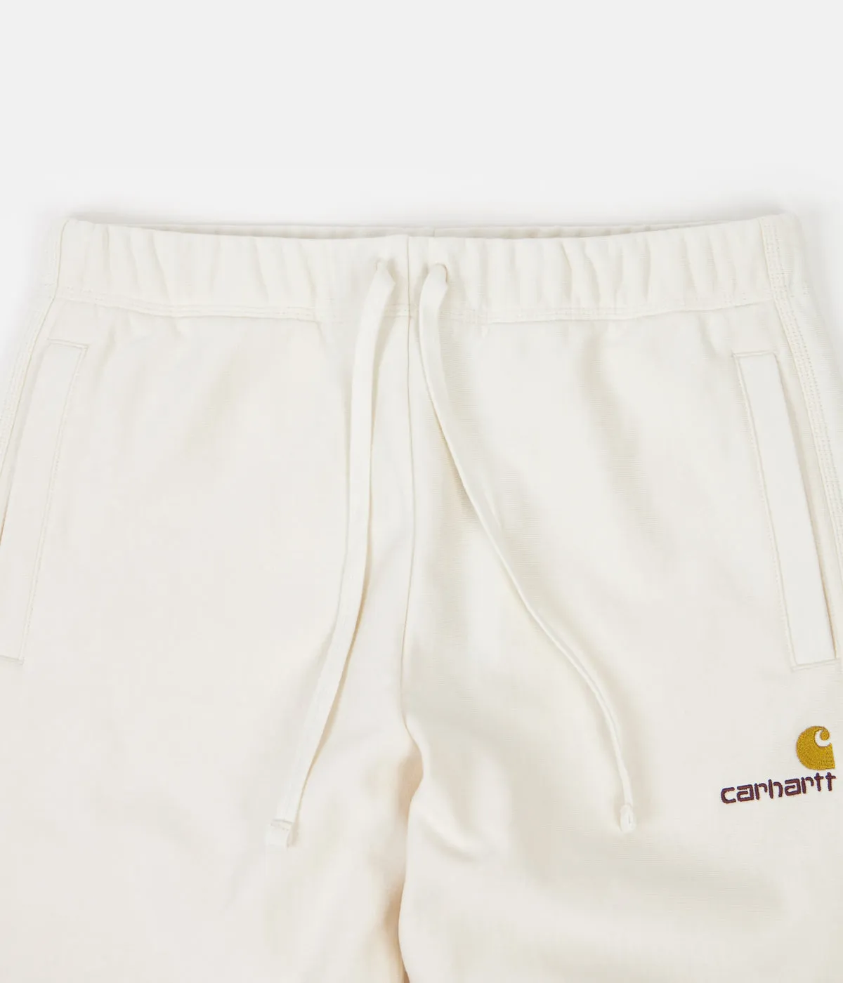 Carhartt American Script Sweatpants - Wax