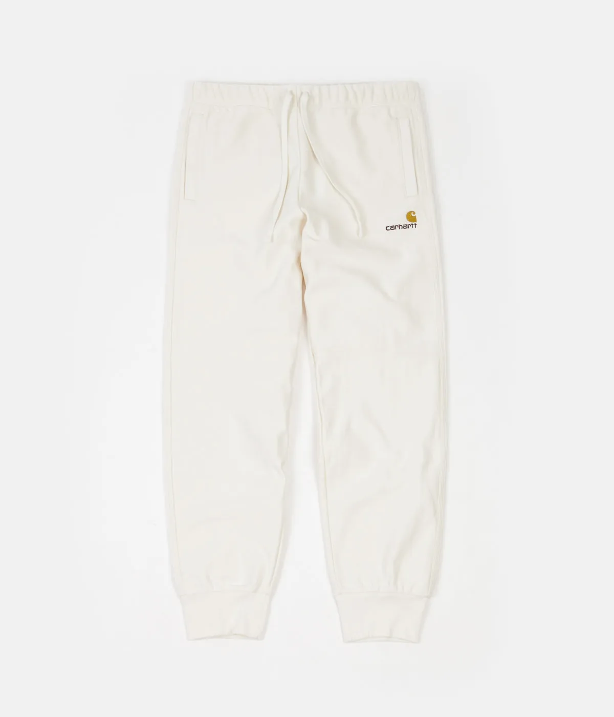 Carhartt American Script Sweatpants - Wax