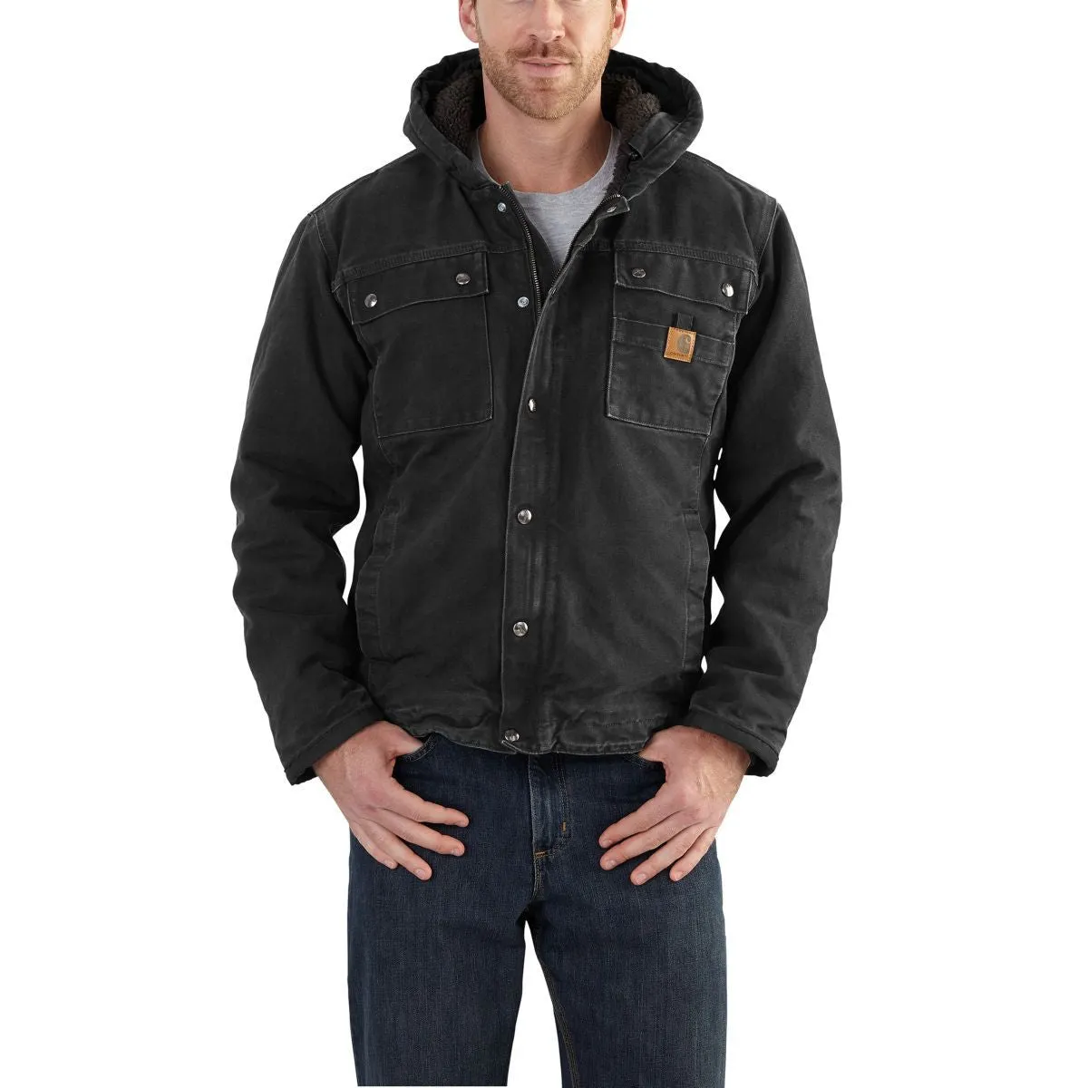 Carhartt Men's Black Bartlett Jacket