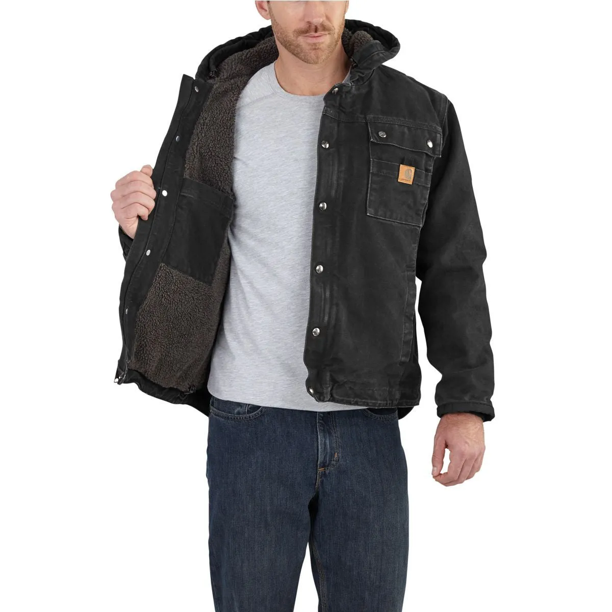 Carhartt Men's Black Bartlett Jacket