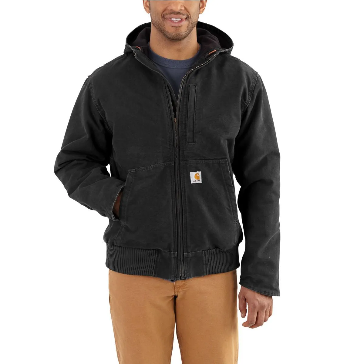 Carhartt Men's Black Full Swing Armstrong Active Jacket