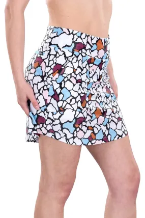 Chloe Mosaic Print Skort - FINAL SALE