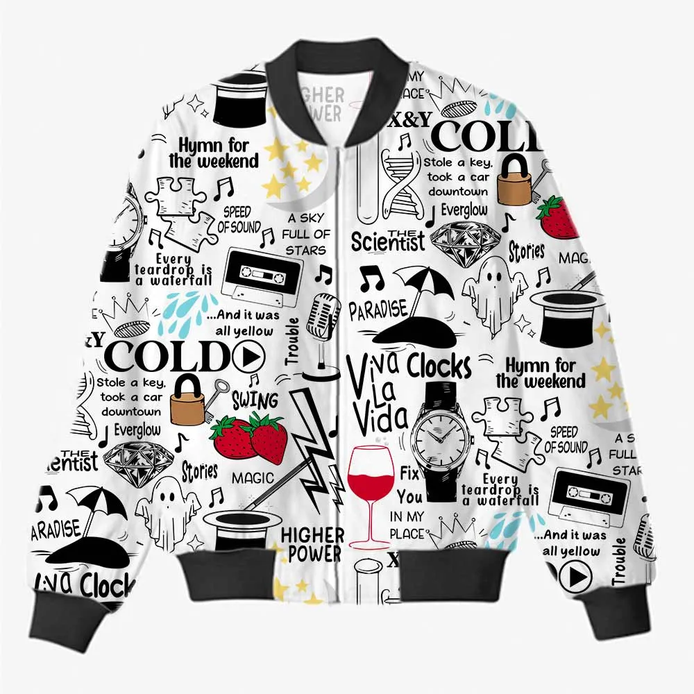 Coldplay AOP Bomber Jacket