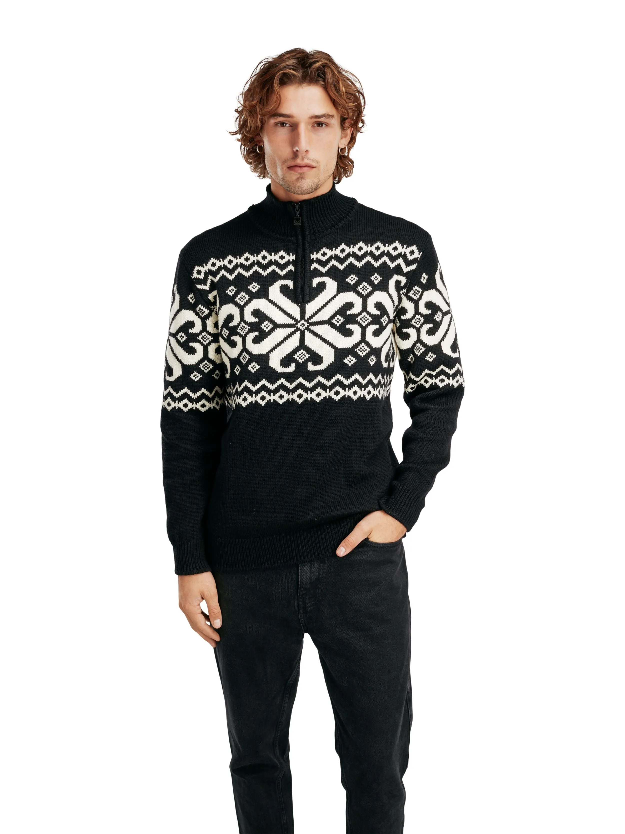 Dale of Norway - Falkeberg Masculine Sweater - Black