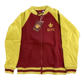 DCFC Youth Bomber Jacket- Maroon/Gold