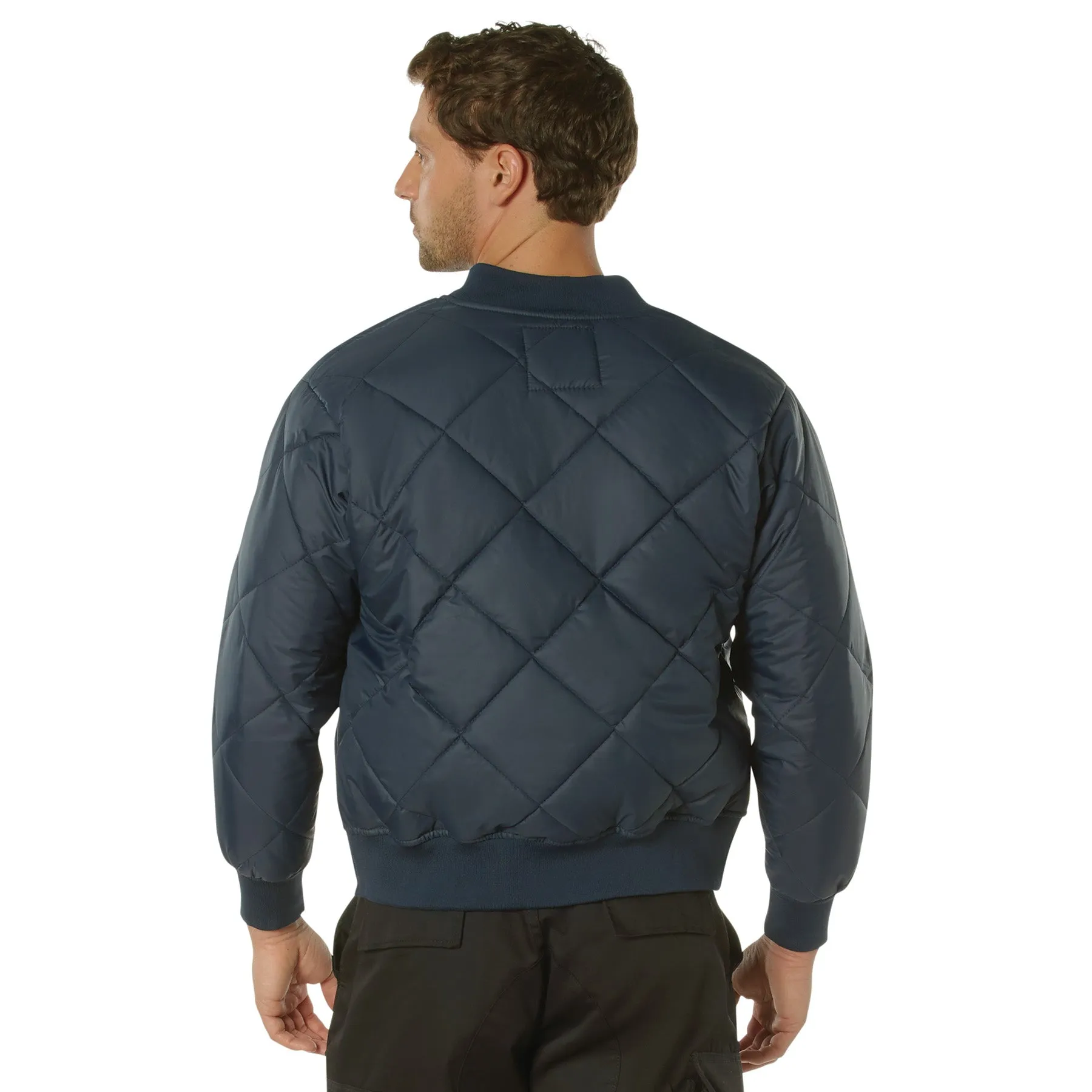 Diamond Quilted Flight Jackets