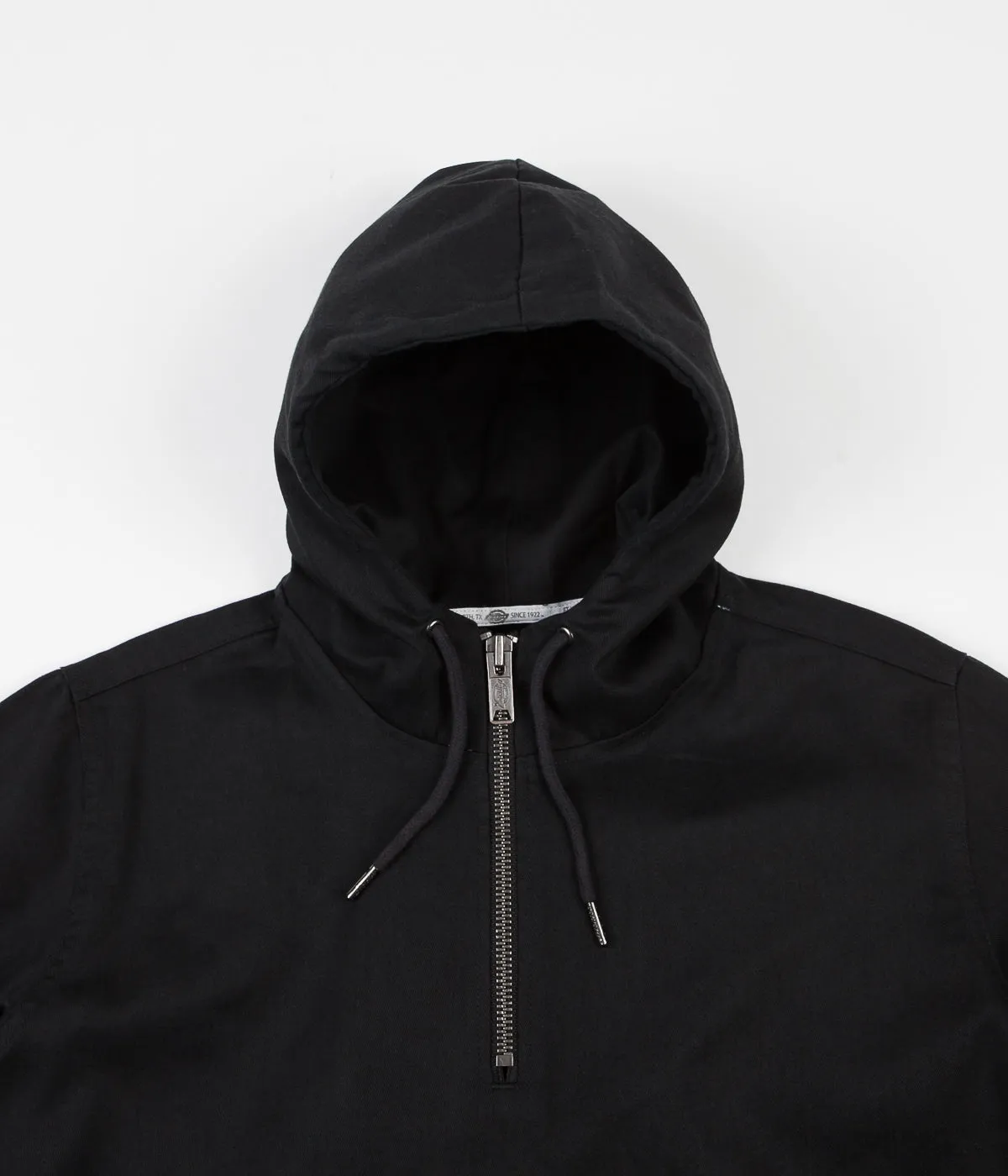 Dickies Kevil 1/4 Zip Hooded Jacket - Black