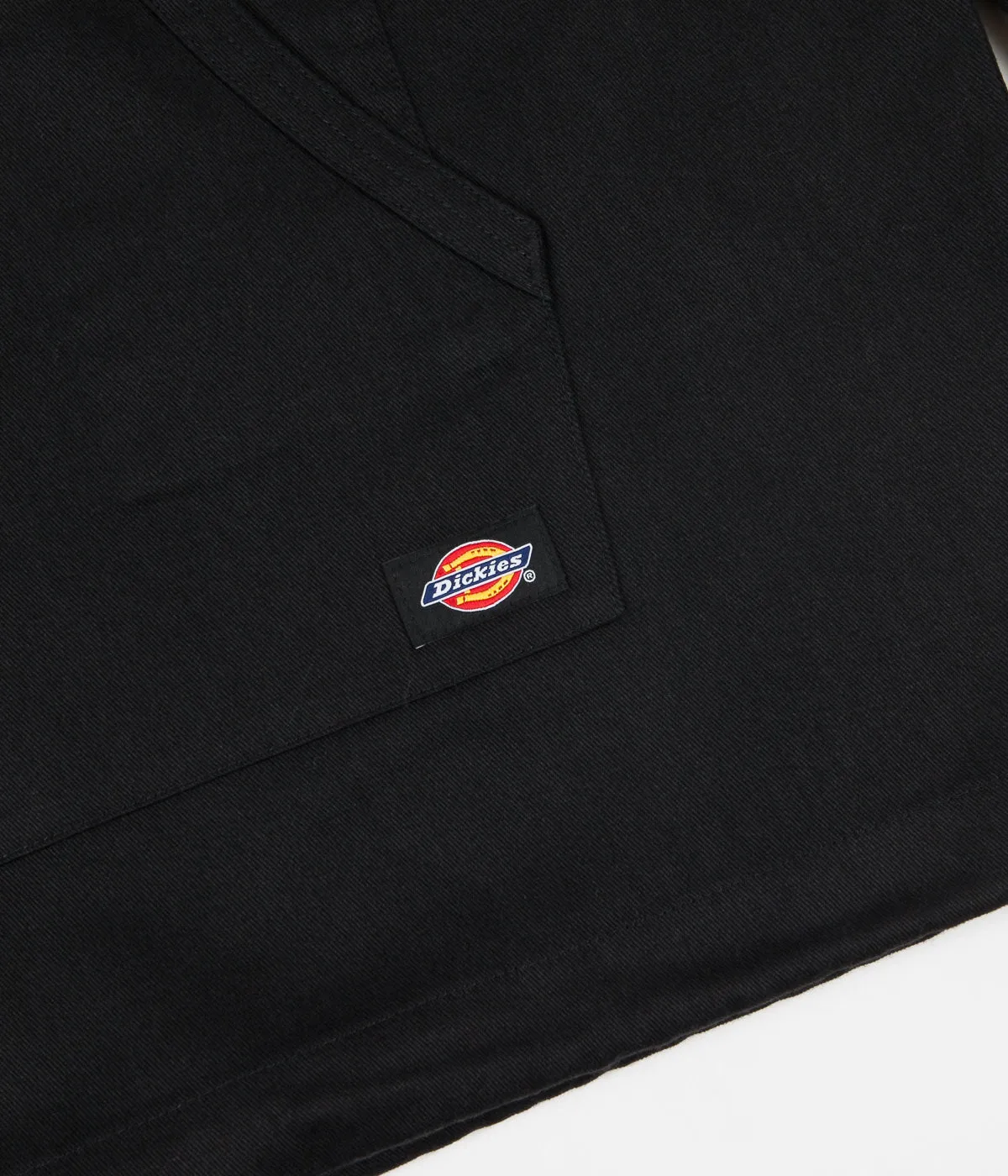 Dickies Kevil 1/4 Zip Hooded Jacket - Black