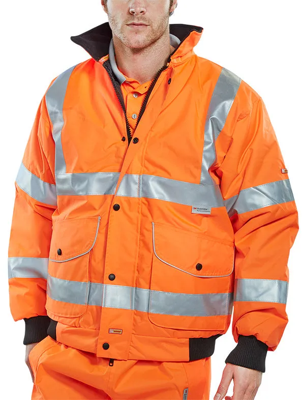 DW Hi Vis Bomber Jacket