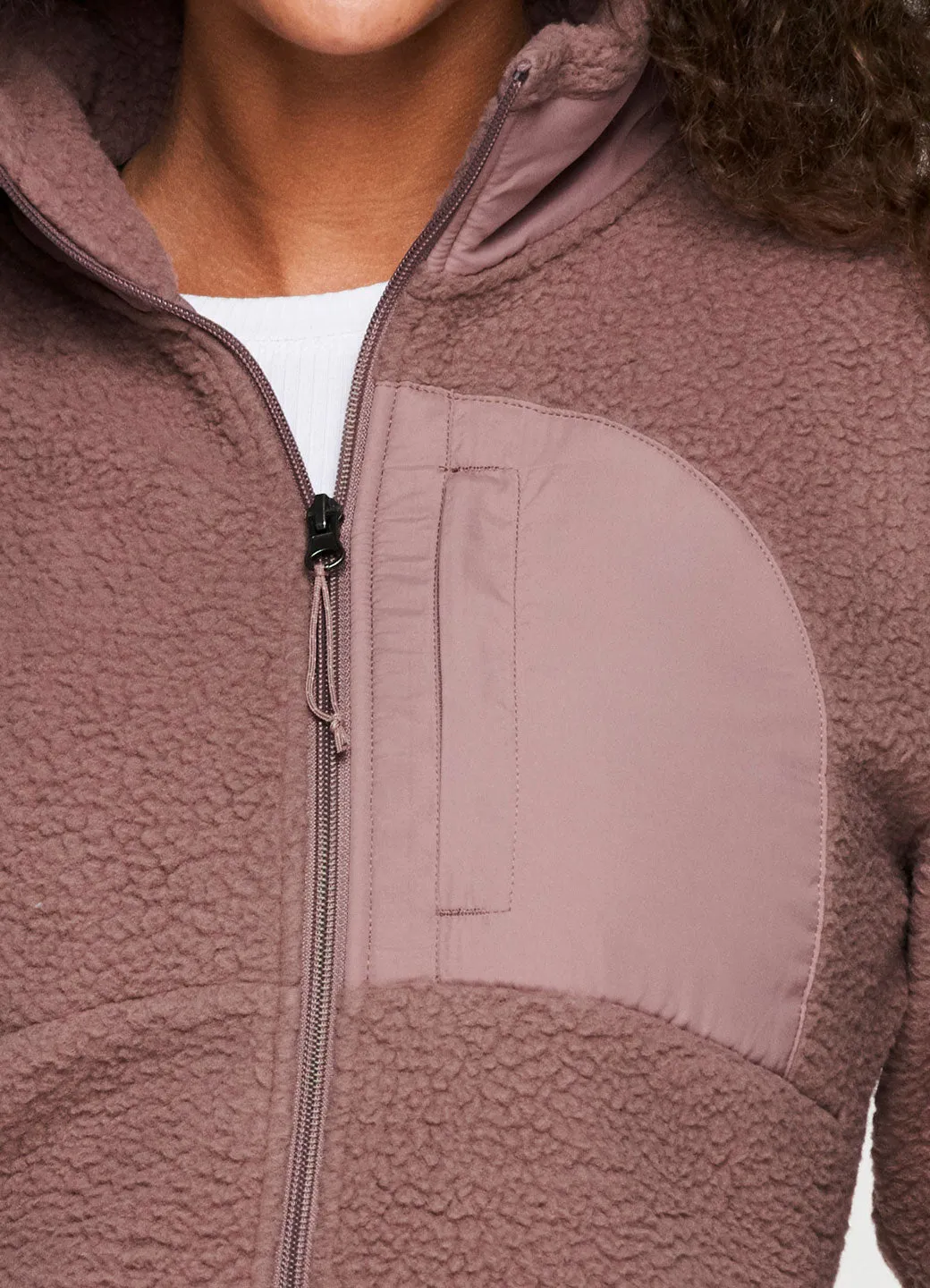 Emily Sherpa Fleece Jacket