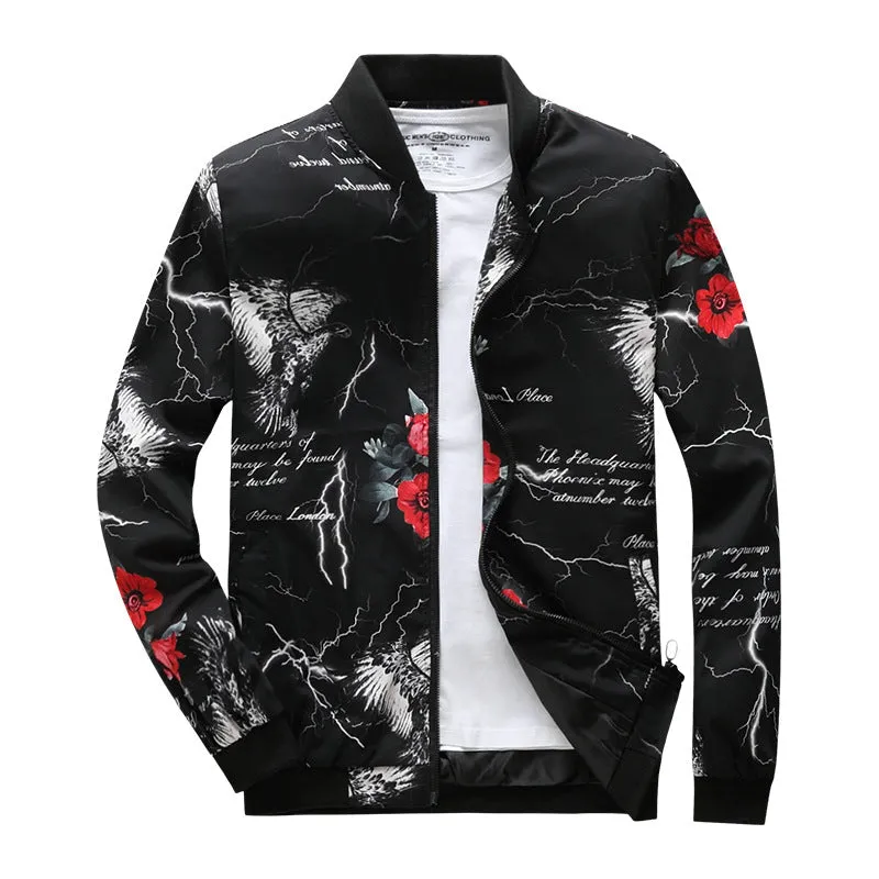 Fashion men's jacket jacket Slim jaqueta masculina bomber jacket