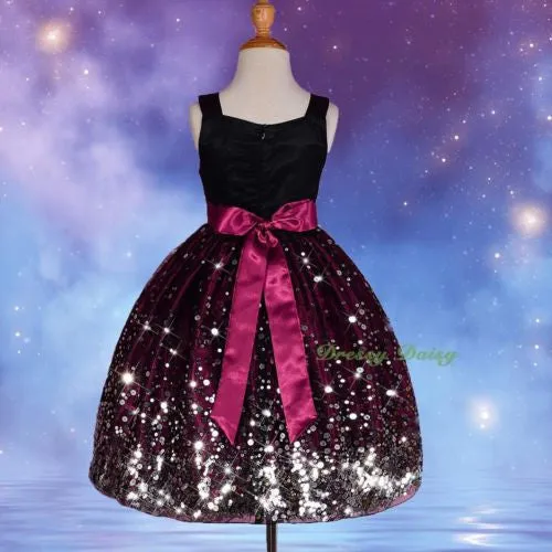 FG247 Girls' Sequined Pageant Dresses Occasion Birthday Party Prom Dress Size 6-14