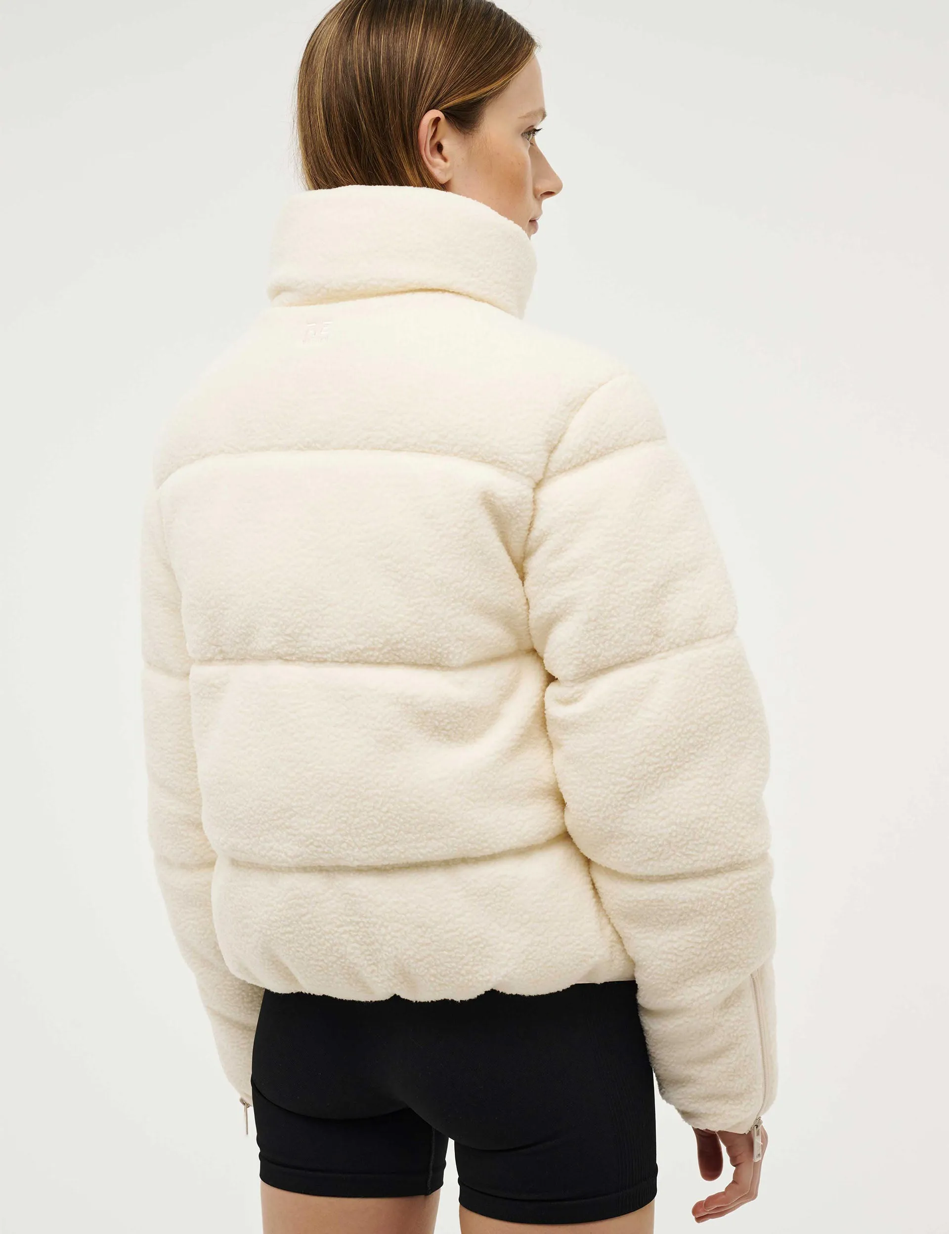 Fortune Sherpa Jacket - Whisper White