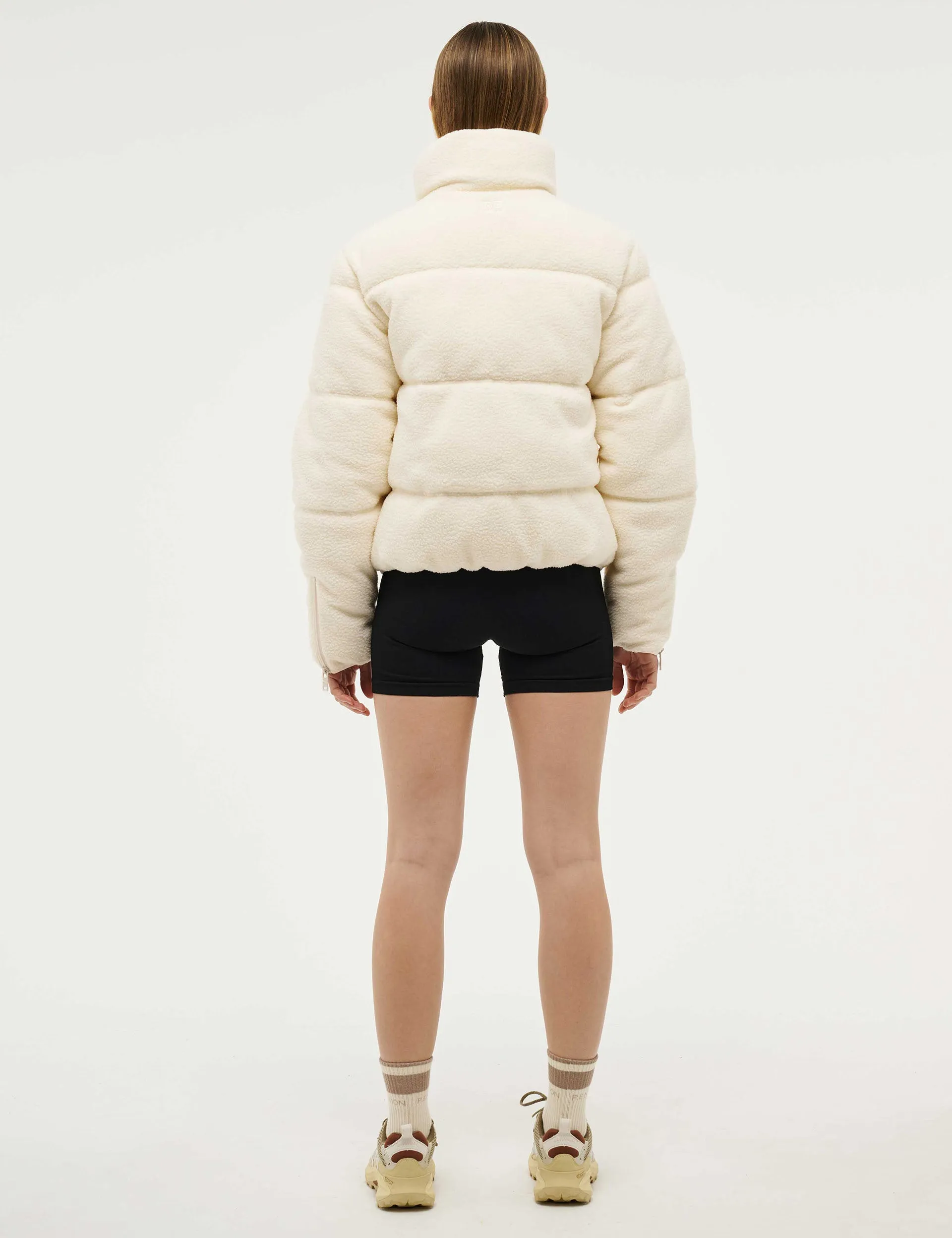 Fortune Sherpa Jacket - Whisper White