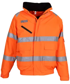 Hi-vis fontaine flight jacket (HVP209) | Orange