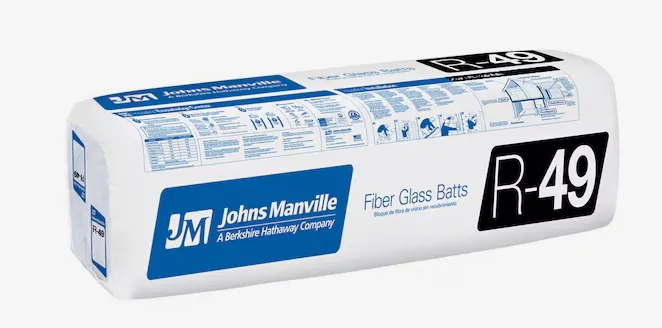 Johns Manville Kraft-Faced Batts & Rolls Insulation