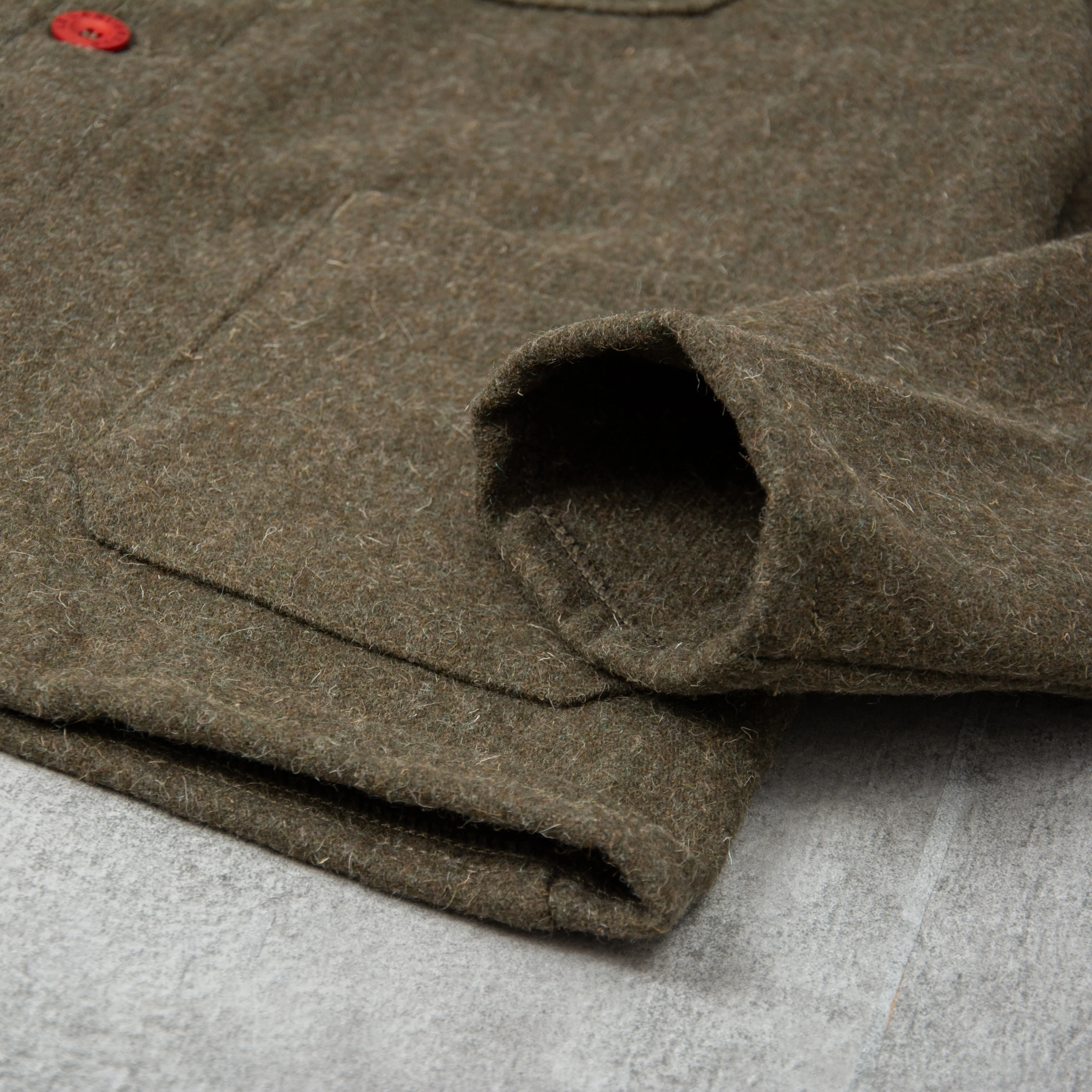 Le Laboureur Wool Work Jacket - Khaki