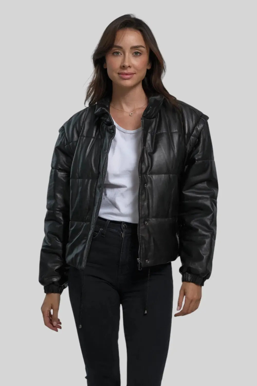 Livia Classic Leather Bomber