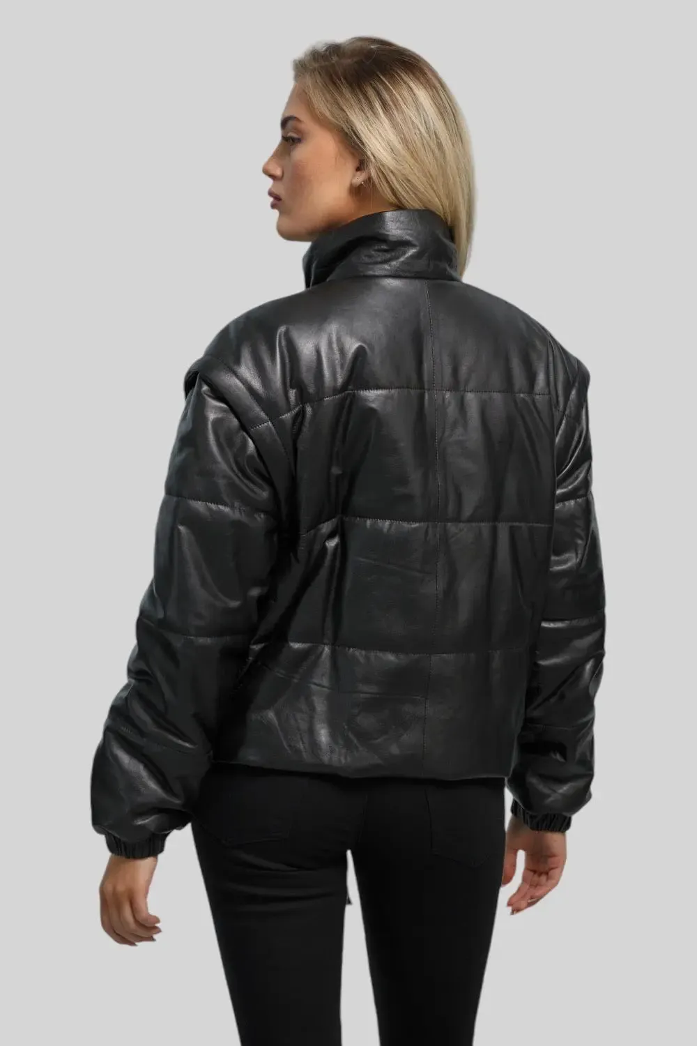 Livia Classic Leather Bomber