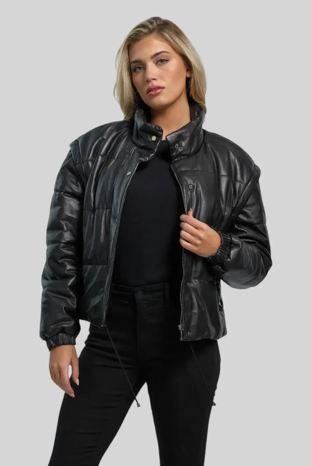 Livia Classic Leather Bomber