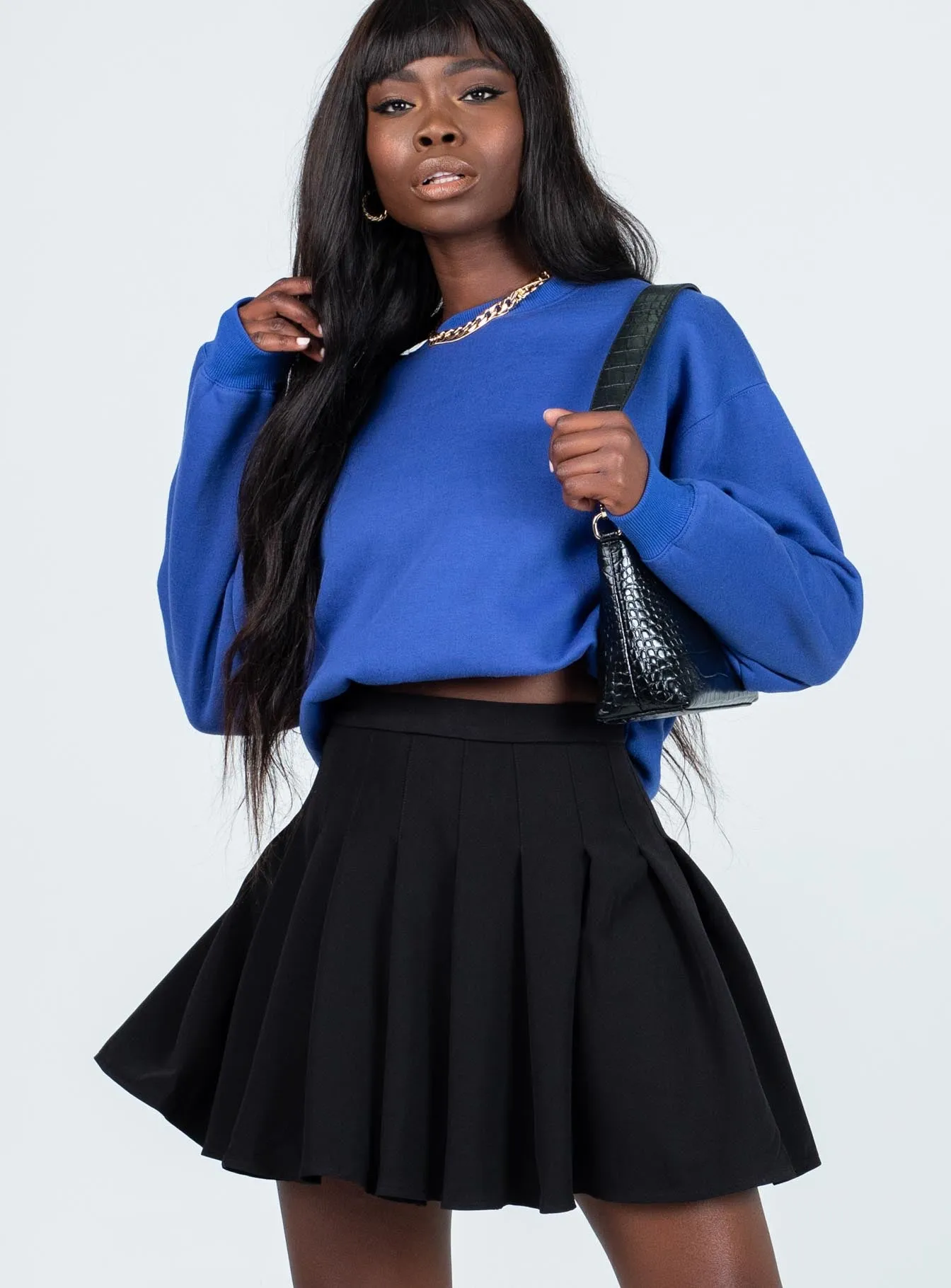 Lucid Mini Skirt Black