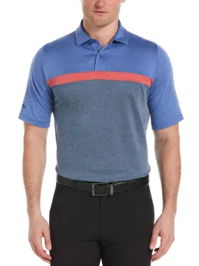 Men's Soft Touch Color Block Golf Polo