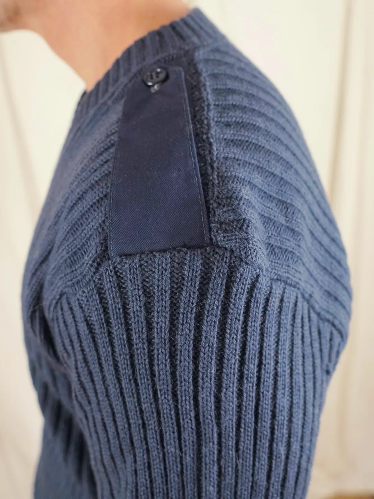 Military Ribbed Sweater