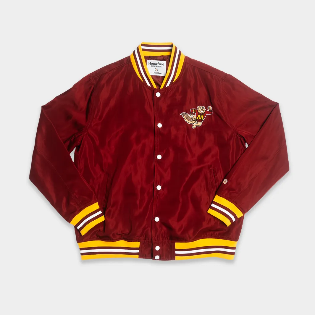 Minnesota Golden Gophers Retro Bomber Jacket