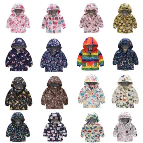 MOF Kids hoodie jacket windbreaker toddler jackets