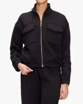 Monrow Seamed Bomber Jacket