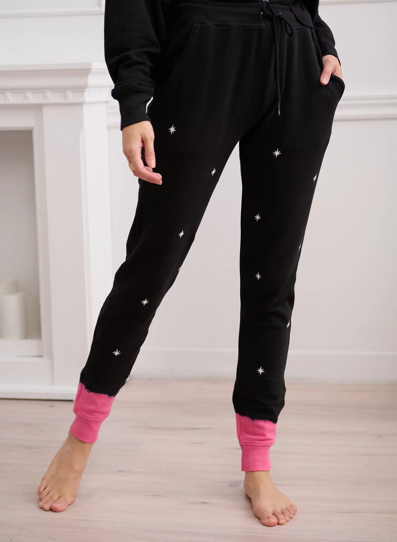 NIGHT STARS - Flat Pocket Sweatpants