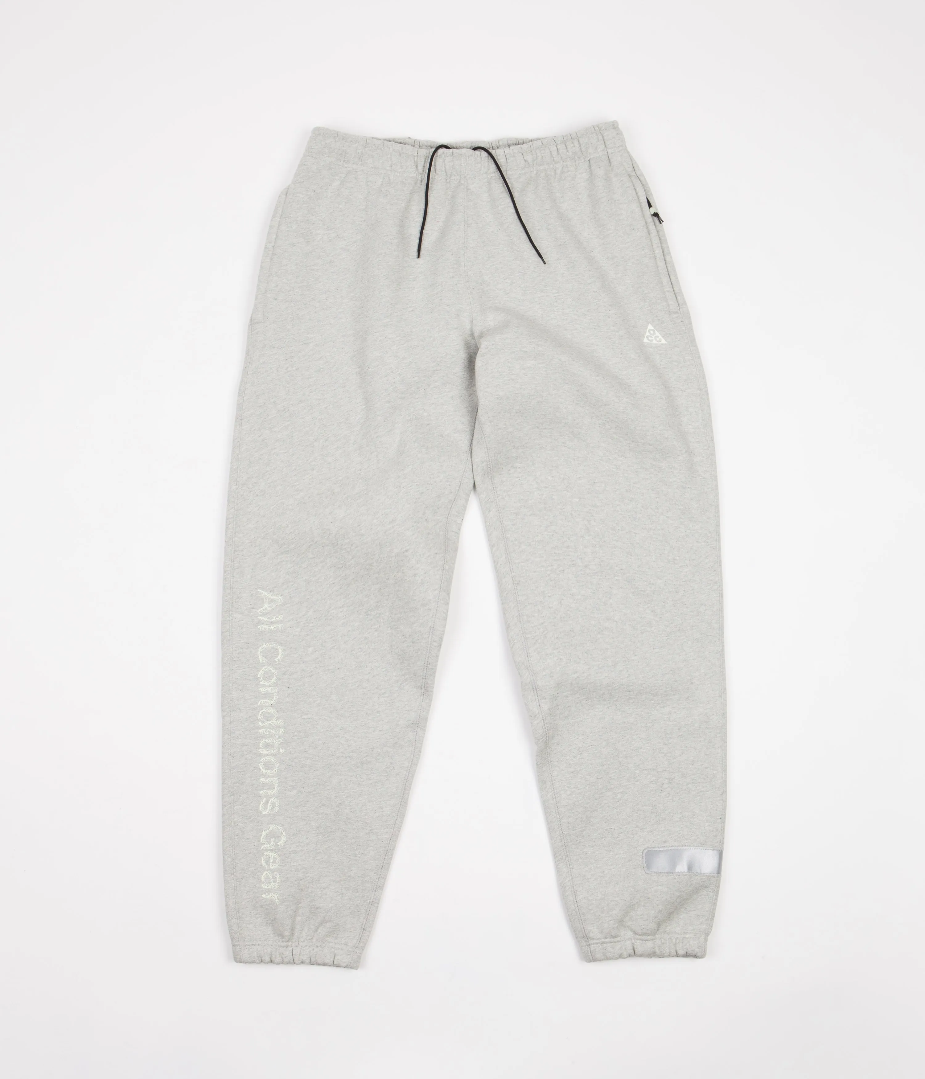 Nike ACG Therma-FIT Airora Fleece Pants - Grey Heather / Black / Light Smoke Grey